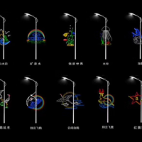 LED路燈掛件裝飾燈